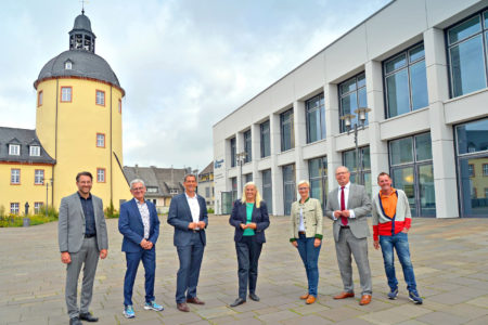 Ministerin Pfeiffer-Poensgen zu Besuch an der Universität Siegen