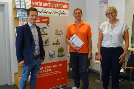 Jens Kamieth MdL besucht Verbraucherzentrale in Siegen